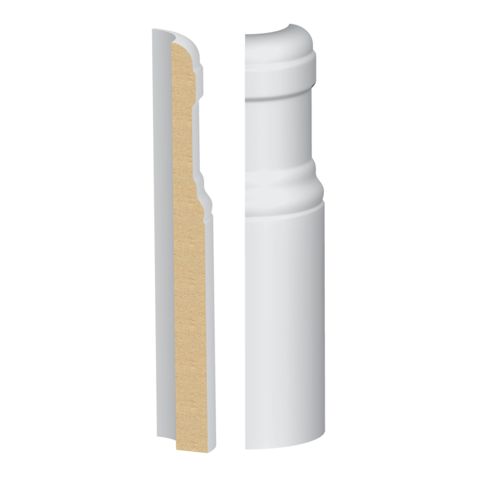 118MUL-7W Rounded Corner Block