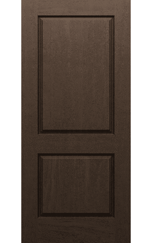 2-Panel Rustic Square Top Exterior
