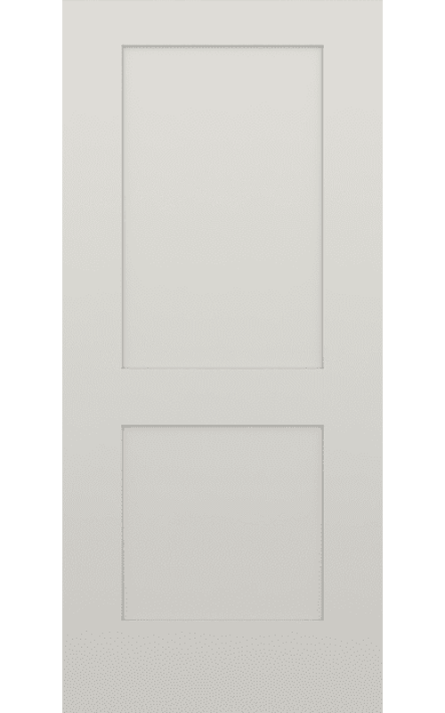 2-Panel Shaker Door Exterior