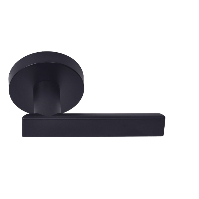 Boardwalk Passage Lever - Matte Black