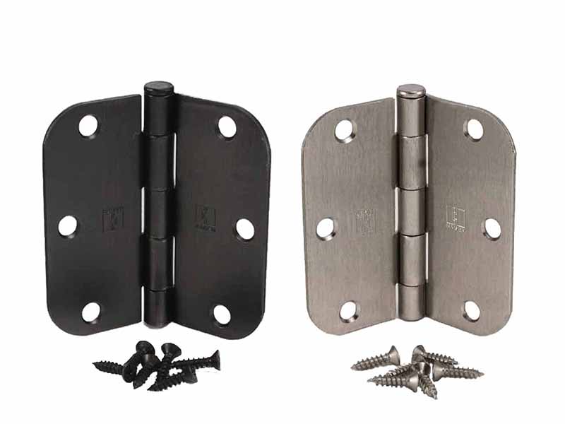 Standard Interior 3.5 Inch Hinge with 5/8 Inch Radius