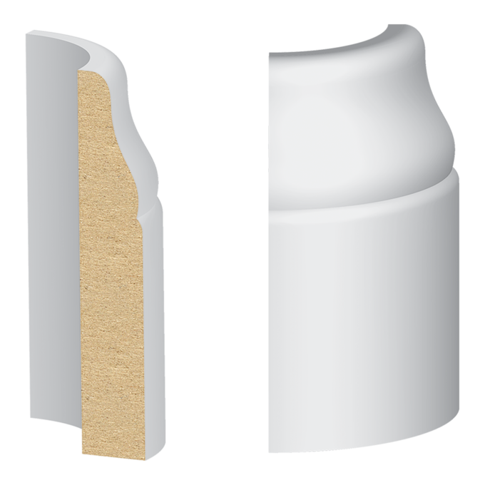 310BMULW Rounded Corner Block