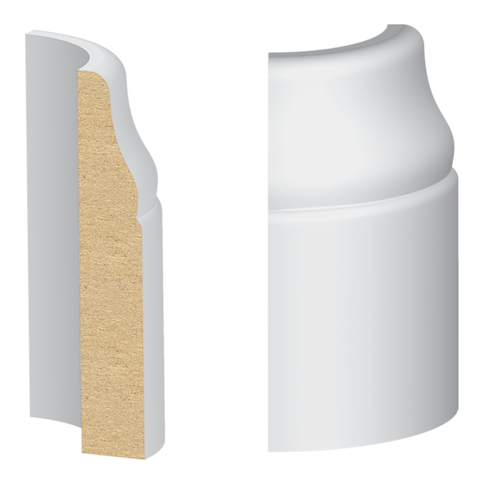 310MULW Rounded Corner Block