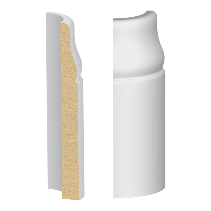 311MUL-4W Rounded Corner Block
