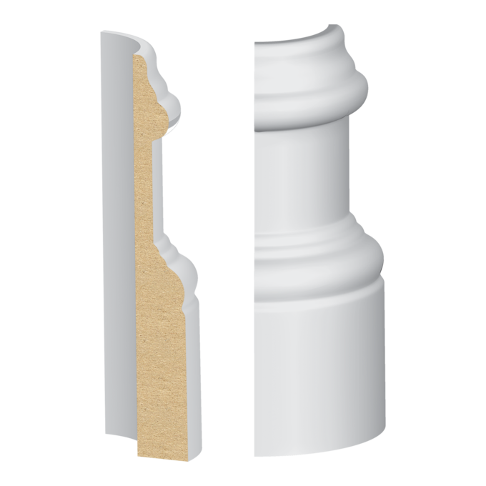326MULW Rounded Corner Block
