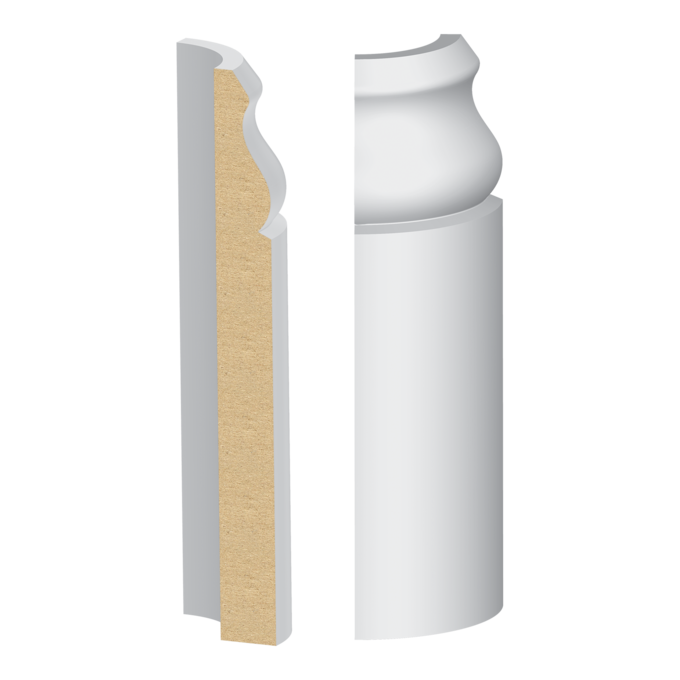 328MUL-5W Rounded Corner Block