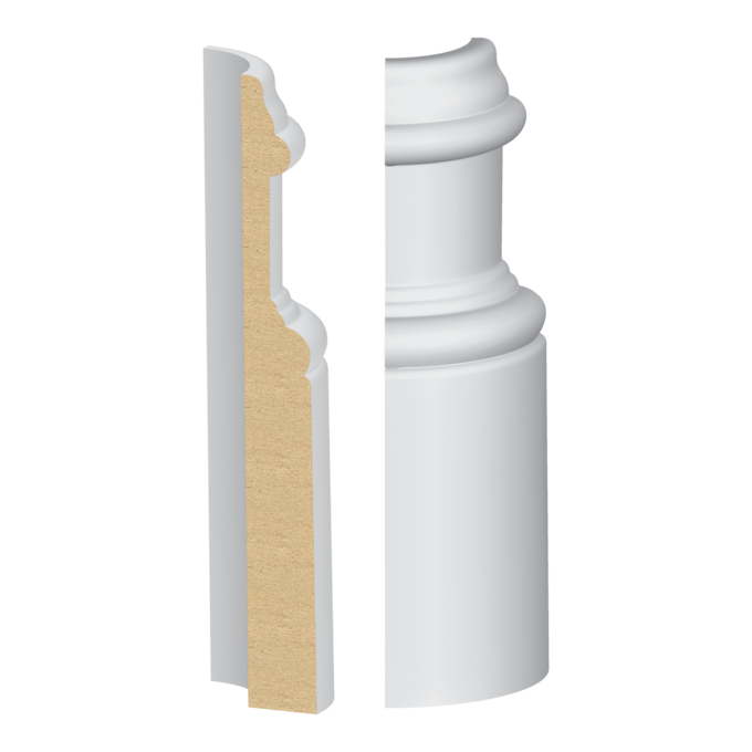 332MULW Rounded Corner Block