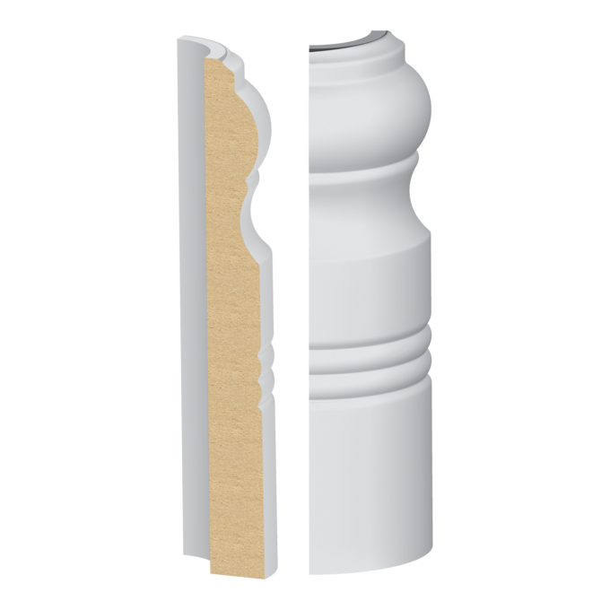 334MULW Rounded Corner Block