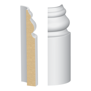 338MUL-4W Rounded Corner Block