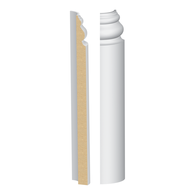 338MUL-9W Rounded Corner Block