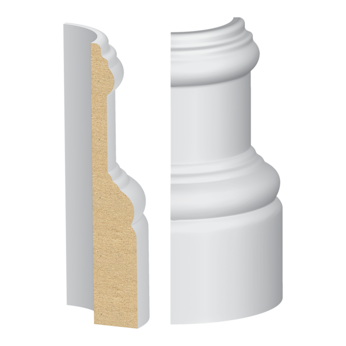 339MULW Rounded Corner Block