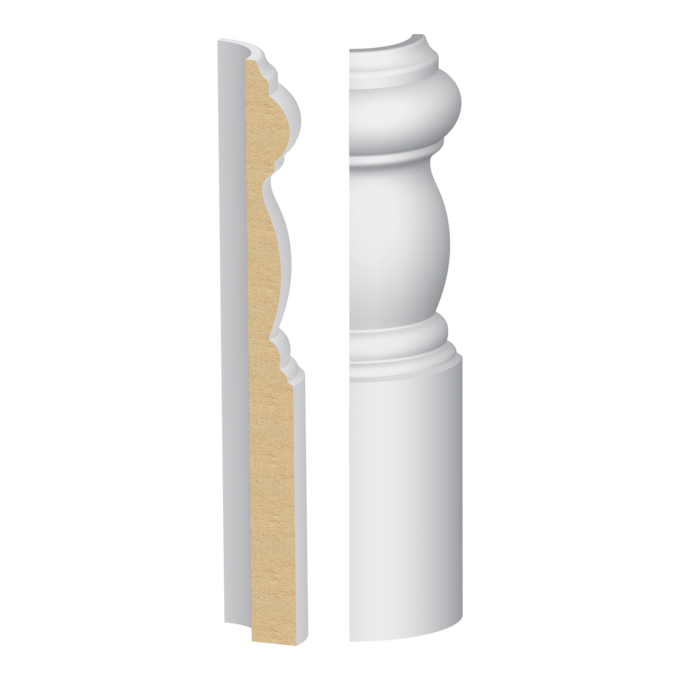 340MULW Rounded Corner Block