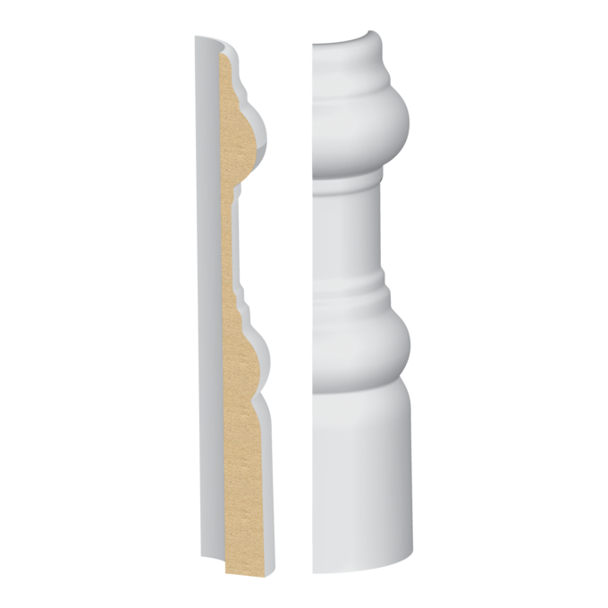 343MULW Rounded Corner Block