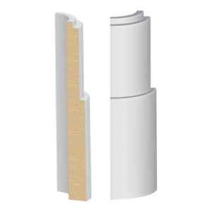 349MUL-5W Rounded Corner Block