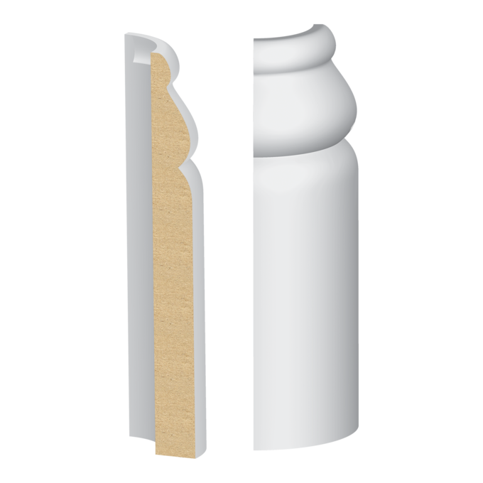 352MULW Rounded Corner Block
