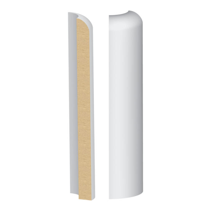 358MULW Rounded Corner Block
