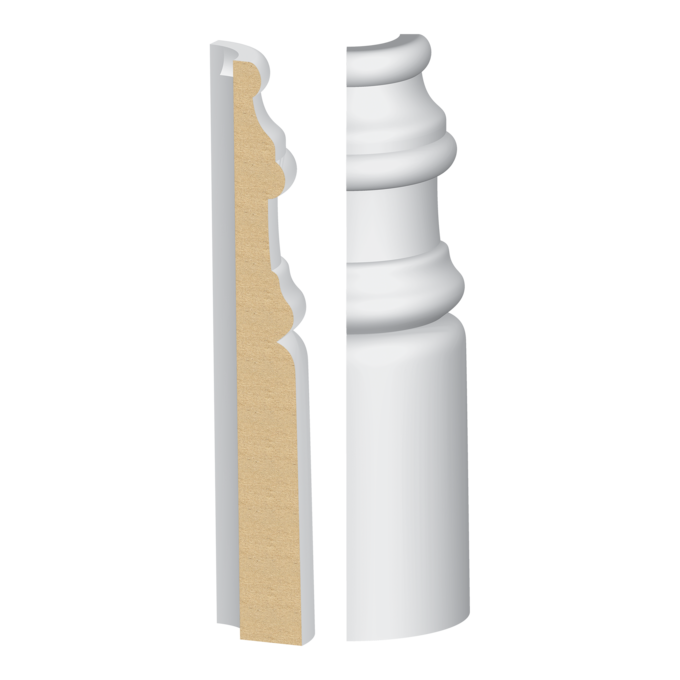 380MULW Rounded Corner Block