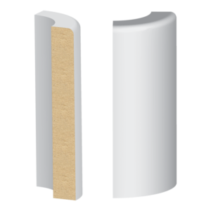 387MUL-3W Rounded Corner Block