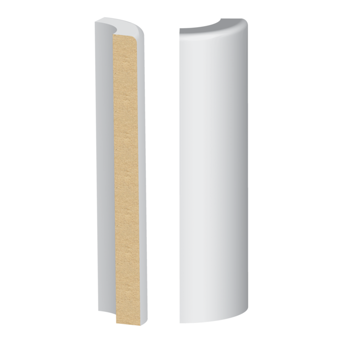 387MUL-5W Rounded Corner Block