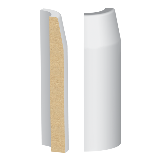 390MULW Rounded Corner Block