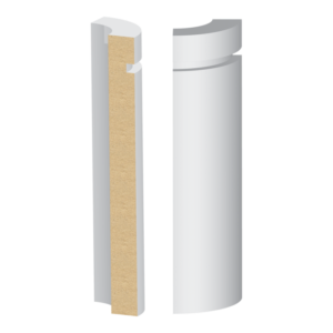 392MUL-5W Rounded Corner Block