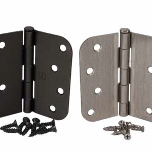 Standard Exterior 4 Inch Hinge with 5/8 Inch Radius