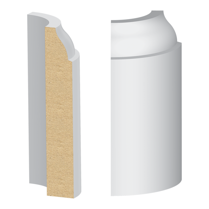 623 Rounded Corner Block