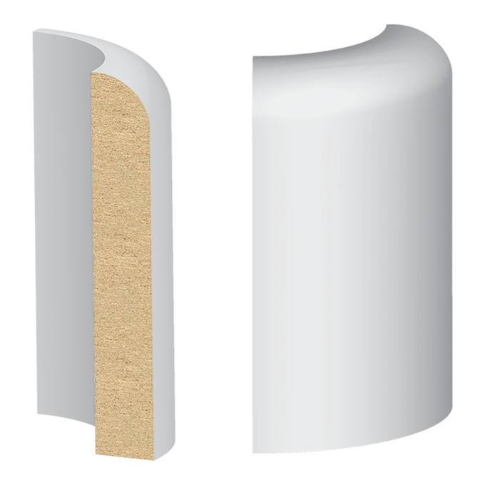 723 Rounded Corner Block