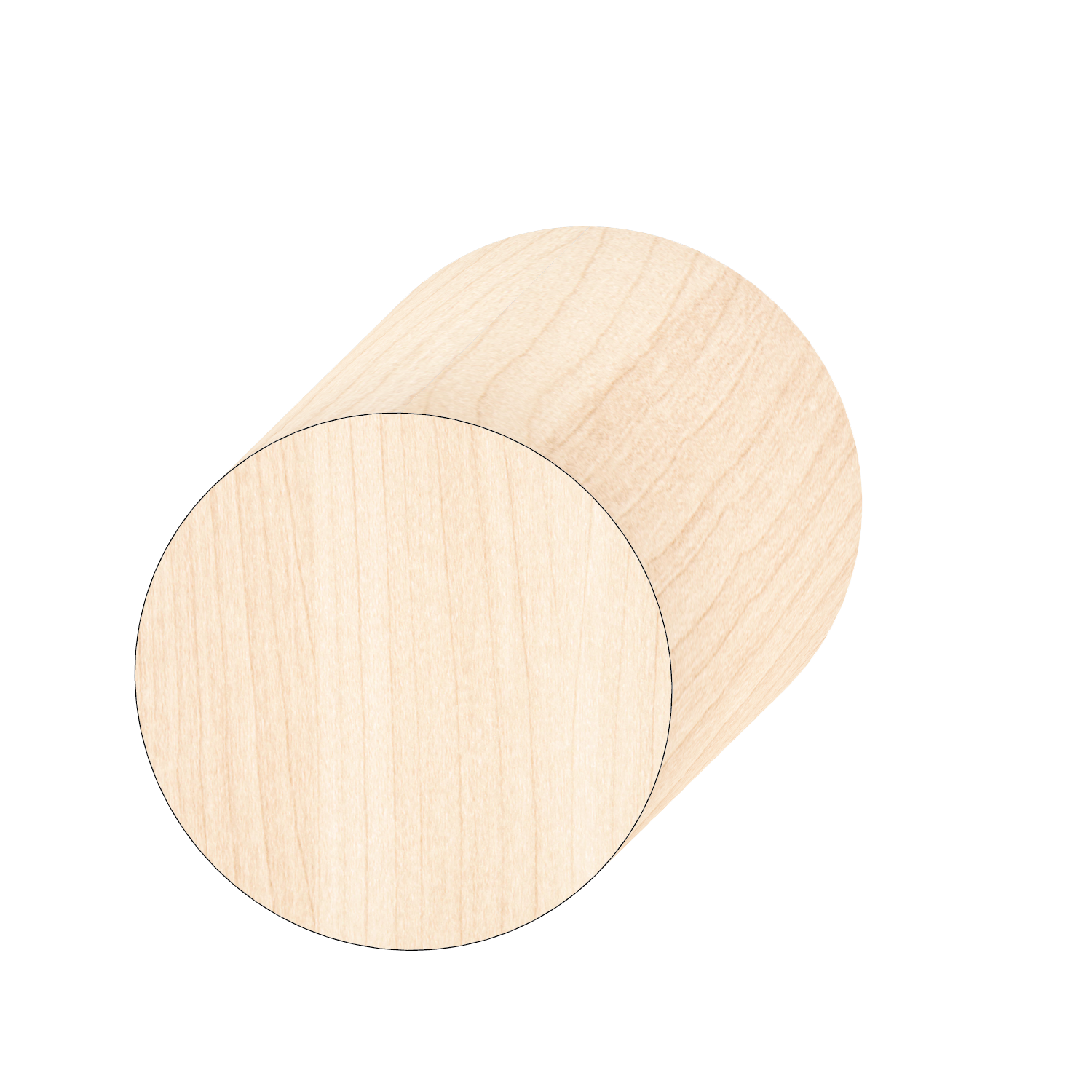 1-1/4" Solid Pine Full Round. Sold in 16' Lengths