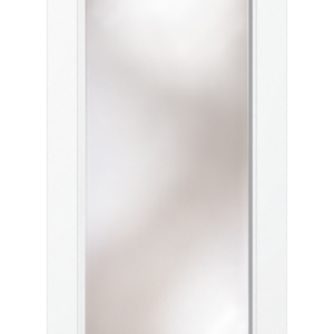 1-Lite Clear Glass Insert Exterior