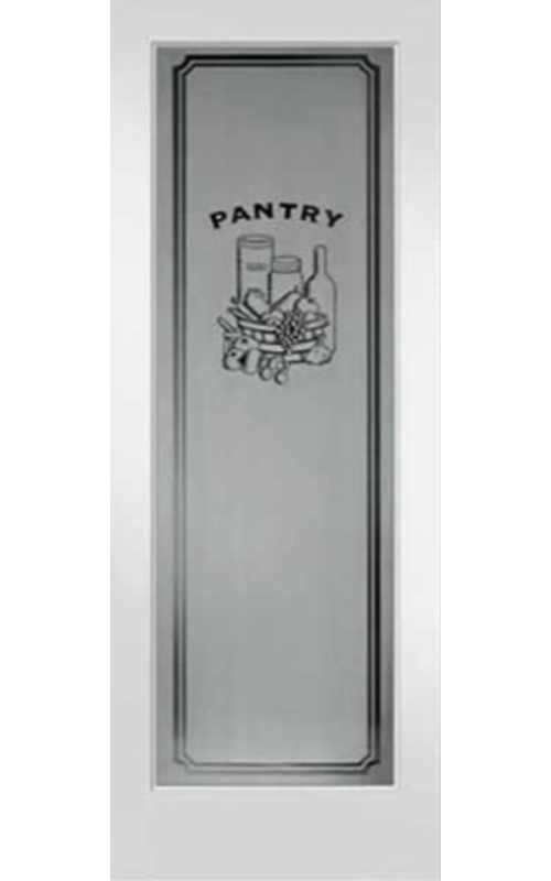 Primed Pantry Frosted Glass