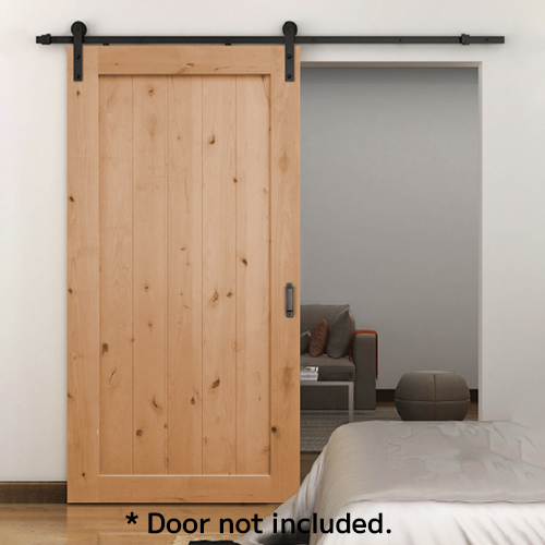 Barn Door Track  w/ Hardware (Includes Handle)